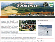 Tablet Screenshot of kgzdobywcy.pl